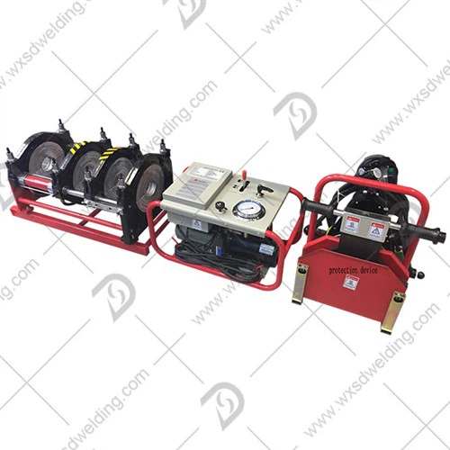 SDD200 Hdpe پائپ گرم پگھل بٹ فیوژن ویلڈنگ مشین