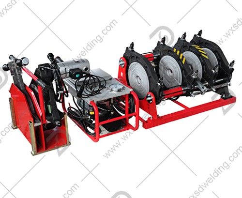 پلاسٹک پائپ کے لیے SDD355 پائپ بٹ HDPE الیکٹرو فیوژن ویلڈنگ مشین