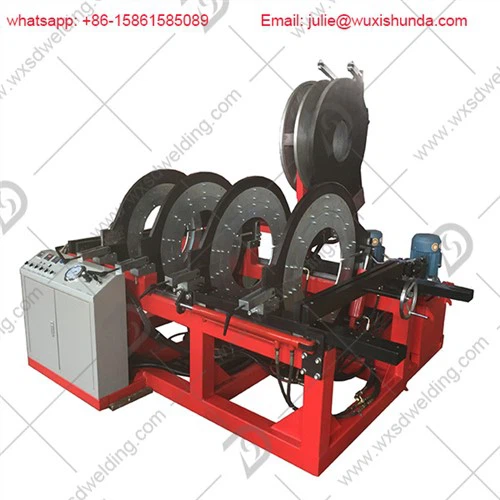 SDD630 گرم فروخت خودکار پلاسٹک پائپ بٹ فیوژن ویلڈنگ مشین